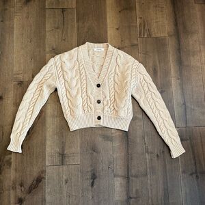 FRAME cable knit cardigan
